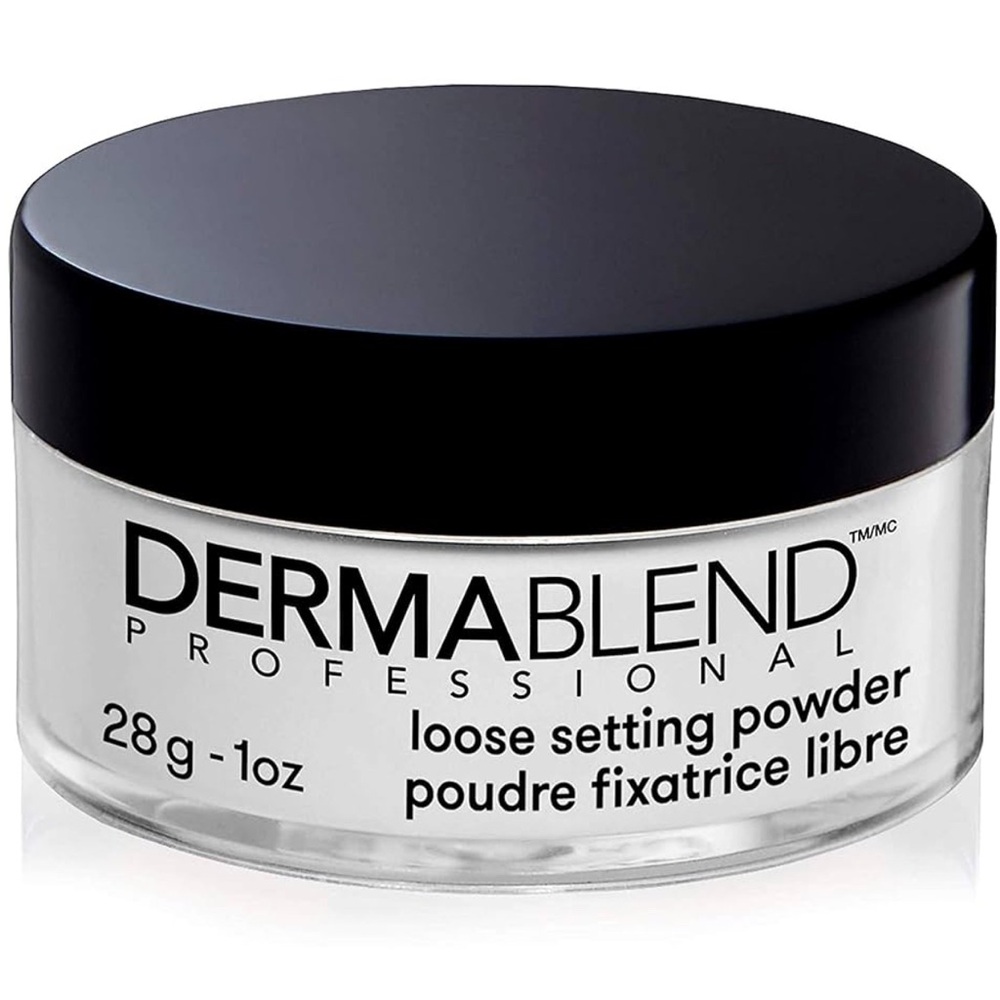 Dermablend Loose Setting Powder - Classic Black Lid